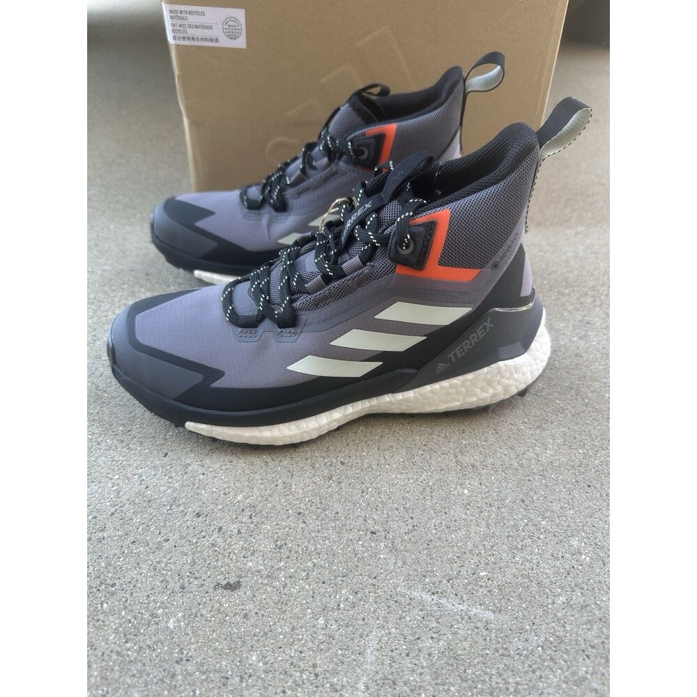 Adidas Terrex Free Hiker 2 GTX GZ3312 Womens Sz 7 Gray Waterproof Hiking Shoes